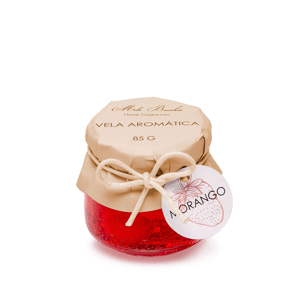 Strawberry fruit jelly aromatic candle - 2,99 oz